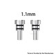 Authentic Ambition Mods Bi2hop MTL RTA Replacement Airflow Air Pin - 1.1mm (2 PCS)