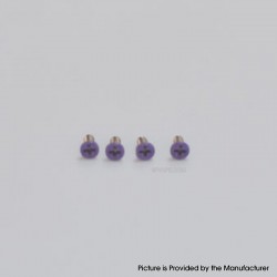 Authentic MK MODS Replacement Screws for Aspire Raga Aio Pod - Purple, (4 PCS)