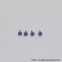 Authentic MK MODS Replacement Screws for Aspire Raga Aio Pod - Purple, (4 PCS)