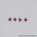 Authentic MK MODS Replacement Screws for Aspire Raga Aio Pod - Red, (4 PCS)