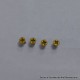 Authentic MK MODS Replacement Screws for Aspire Raga Aio Pod - Yellow, (4 PCS)