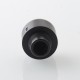 Haku Venna Style RDA Rebuildable Dripping Atomizer w/ BF Pin - Black, Stainless Steel + POM, 22mm Diameter