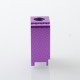 Authentic Ambition Mods 2.0 Boro Tank for SXK BB / Billet AIO Box Mod Kit - Pinwheel Purple, Aluminum