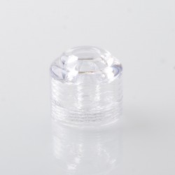 YFTK FEV Mesh Bell Bap for Flash e-Vapor Fev V4.5S+ / V4.5 RTA - Transparent, PC, 2ml