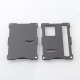 Authentic MK Mods Front + Back Door Panel Plates for Lost Vape Centaurus B80 AIO Pod System Kit - Black (2 PCS)