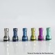 Mission XV Style RDL 510 Drip Tip for RDA / RTA / RDTA Atomizer - Purple, Titanium