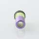 Monarchy Tapered V2 Style 510 Drip Tip for RDA / RTA / RDTA Atomizer - Purple, PC + Aluminum