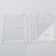 Authentic MK Mods Front + Back Door Panel Plates for Lost Vape Centaurus B80 AIO Pod System Kit - Clear (2 PCS)