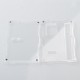 Authentic MK Mods Front + Back Door Panel Plates for Lost Vape Centaurus B80 AIO Pod System Kit - Clear (2 PCS)