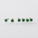 Authentic MK MODS Replacement Screws for Lost Vape Centaurus B80 AIO Kit - Green (6 PCS)