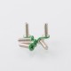 Authentic MK MODS Replacement Screws for Lost Vape Centaurus B80 AIO Kit - Green (6 PCS)