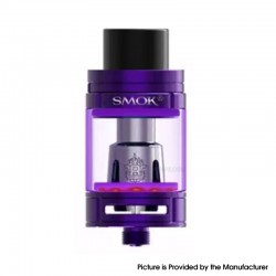 [Ships from Bonded Warehouse] Authentic SMOK TFV8 Big Baby Tank light Edition with lock Atomizer - Purple, 2ml, EU Version