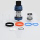 [Ships from Bonded Warehouse] Authentic SMOKTech SMOK TFV8 X-Baby Sub Ohm Tank Atomizer - Blue, SS, 4ml, 24.5mm Diameter