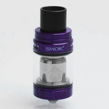 [Ships from Bonded Warehouse] Authentic SMOKTech SMOK TFV8 X-Baby Sub Ohm Tank Atomizer - Purple, SS, 4ml, 24.5mm Diameter