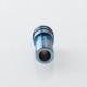 Monarchy IMS Style 510 Drip Tip for RDA / RTA / RDTA Atomizer - Blue, Stainless Steel