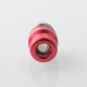 Mission XV DotMission Style Replacement Drip Tip + Button Set for dotMod dotAIO V2 Pod - Red