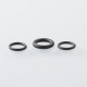 Mission XV DotMission Style Replacement Drip Tip + Button Set for dotMod dotAIO V2 Pod - Red