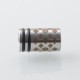 Monarchy DLVC Style 510 Drip Tip for RDA / RTA / RDTA Atomizer - Silver, Stainless Steel