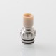 510 Drip Tip Set for RDA / RTA / RDTA Atomizer - Silver, 3 PCS Mouthpieces