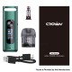 [Ships from Bonded Warehouse] Authentic Uwell Crown X Pod System Kit - Black, 1500mAh, 5.3ml, 0.3ohm / 0.6ohm