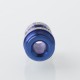 Authentic MK MODS Ti-Type2 4-in-1 Titanium Drip Tip + Button Set for dotMod dotAIO V2 - Blue Auspicious Clouds