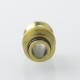 Never Normal Warp NUT Drop Style Drip Tip for BB / Billet / Boro AIO Box Mod - Gold, Titanium