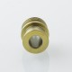Never Normal Warp NUT Drop Style Drip Tip for BB / Billet / Boro AIO Box Mod - Gold, Titanium
