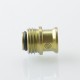 Never Normal Warp NUT Drop Style Drip Tip for BB / Billet / Boro AIO Box Mod - Gold, Titanium