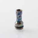 Mission XV Style RDL 510 Drip Tip for RDA / RTA / RDTA Atomizer - Blueing, Titanium