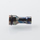 Mission XV Style RDL 510 Drip Tip for RDA / RTA / RDTA Atomizer - Blueing, Titanium