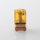 Authentic Vapehouse Jouzu DotRBA RBA Tank for dotMod dotAIO V1 / V2 Pod - Coffee Gold