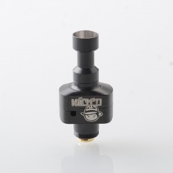 Wick'd Bridg'd Style RBA Bridge for Boro Devices / Billet / BB Mod Kit - Black, 1.2mm, 2.5mm, 3.0mm, 3.5mm, 4.0mm