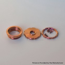 Authentic MK MODS Titanium Connectors and Screws for Aspire Raga Aio Boro Mod - Pink