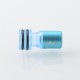 Monarchy Tapered V2 Style 510 Drip Tip for RDA / RTA / RDTA Atomizer - Blue, PC + Aluminum