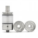 ULTON Kuma Style RTA Rebuildable Tank Atomizer - Silver, 4.5ml, 9 Air Pins + 3 Chambers, 22mm Diameter