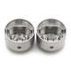 ULTON Kuma Style RTA Rebuildable Tank Atomizer - Silver, 4.5ml, 9 Air Pins + 3 Chambers, 22mm Diameter