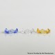 Decorative Ring for Monarchy MOBB MS Scepter Style RBA - Translucent + Blue + Yellow, PC (3 PCS)