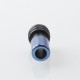 Monarchy Tapered V2 Style 510 Drip Tip for RDA / RTA / RDTA Atomizer - Blue, Titanium