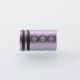 Monarchy DLVC Style 510 Drip Tip for RDA / RTA / RDTA Atomizer - Purple, Aluminum