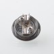 Authentic Ambition Mods Bi2hop MTL RTA (Bishop V2) Atomizer - Silver, 4.0ml, 0.8 / 1.0 / 1.2mm Air Pin, 22mm