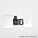 Mission XV Topo Inner Plate Set + Front / Back Plate for SXK BB / Billet Box Mod Kit - Black, Aluminum + Acrylic