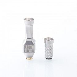 Psyclone X Susco Psyc Style RBA Bridge for SXK BB / Billet Box Mod Kit / Boro - Silver, 1.2mm, 1.8mm, 2.5mm, 3mm