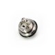 Skyline-R Style RTA Rebuildable Tank Atomizer w/ 4 x MTL Airdisks - Black, 3.2ml, 0.8mm / 1.0mm /1.2mm /1.5mm, 22mm Dia