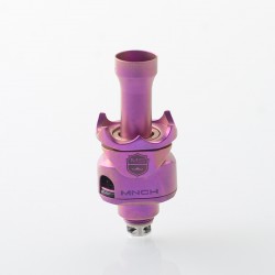 Monarchy MOBB MS Scepter Style RBA Bridge for Billet / BB / Boro Mod - Purple, Titanium Alloy, Air Pin 2.5 / 3 / 3.5 / 4mm