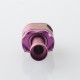 Monarchy MOBB MS Scepter Style RBA Bridge for Billet / BB / Boro Mod - Purple, Titanium Alloy, Air Pin 2.5 / 3 / 3.5 / 4mm