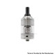 [Ships from Bonded Warehouse] Authentic Innokin Ares Finale RTA Tank Atomizer - Silver, 4.5ml, MTL to RDL, 24mm