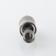 Monarchy Mobb MV Inverted Skull Style RBA Bridge Billet / BB / Boro Tank - Gun Metal, 4 PCS Air Pin 1.0, 1.5, 2.5, 3.5mm