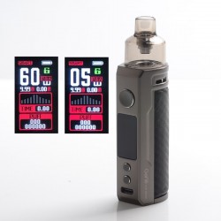 [Ships from Bonded Warehouse] Authentic VOOPOO DRAG S 60W 2500mAh VW Mod Pod System Kit - Carbon Fiber, 5~60W, Standard Edition