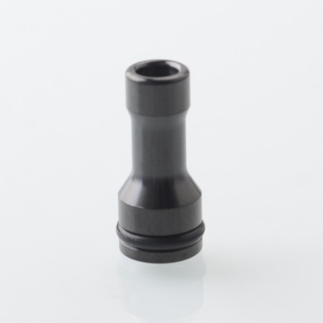 Mission XV Style RDL 510 Drip Tip for RDA / RTA / RDTA Atomizer - Black, Stainless Steel
