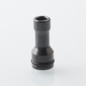 Mission XV Style RDL 510 Drip Tip for RDA / RTA / RDTA Atomizer - Black, Stainless Steel